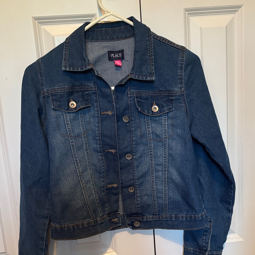 NEW! Children's Place Blue Jean Jacket